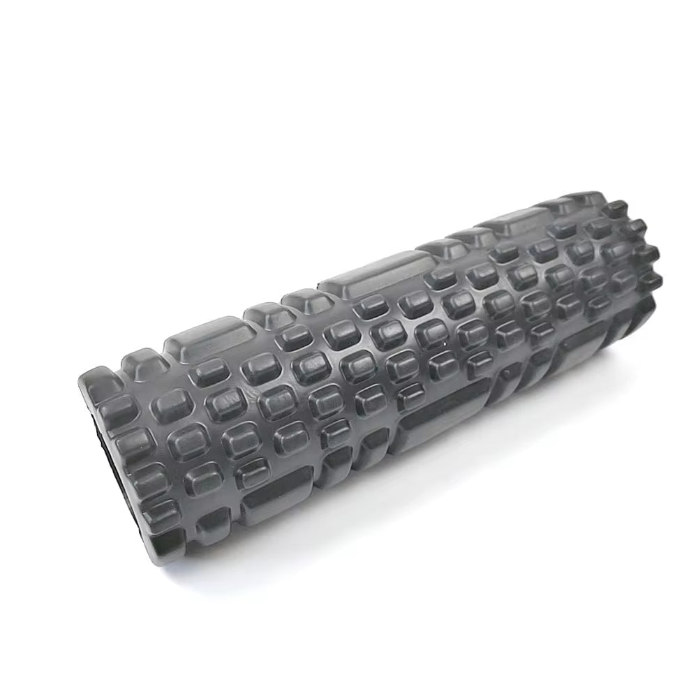 Rodillo de espuma para yoga, columna de 26 cm para gimnasio, fitness, pilates, masaje de espalda, equipo de fitness para el hogar