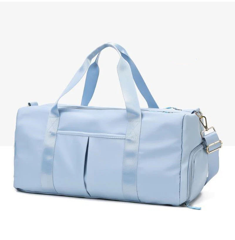 Bolsa de viaje deportiva impermeable para fitness: un bolso versátil para el fin de semana para hombres y mujeres.