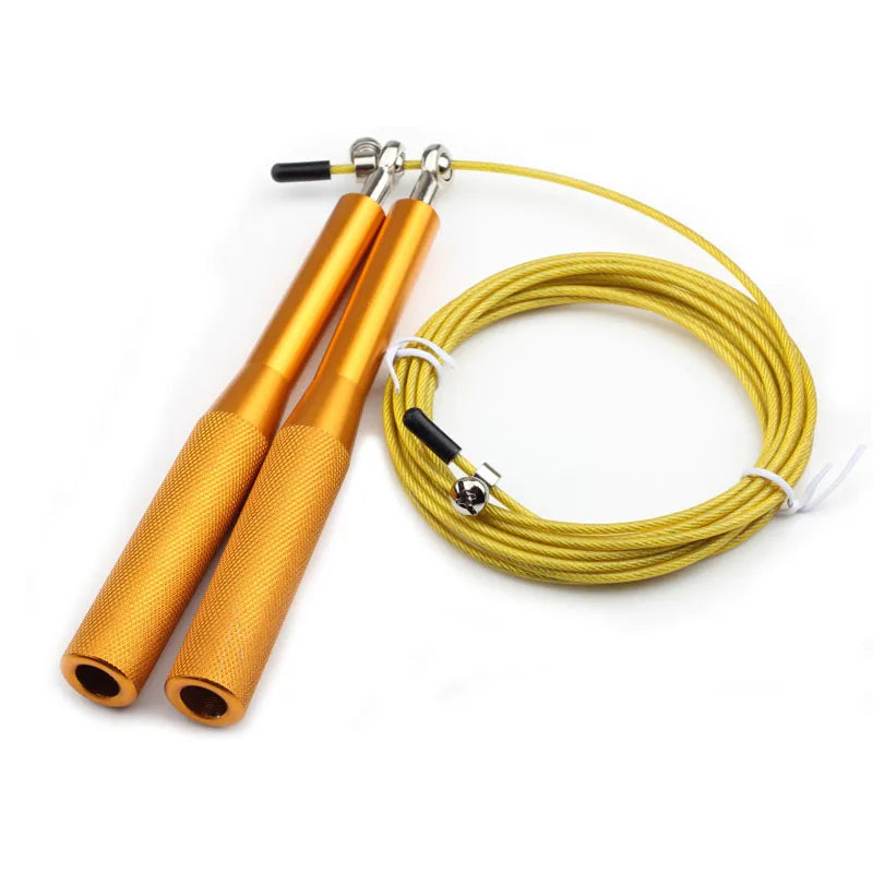 Nuevas cuerdas de saltar para fitness, crossfit, alambre de acero pesado, cuerda de saltar de velocidad para boxeo, MMA, equipo de entrenamiento, gimnasio, ejercicio, cuerda de saltar.