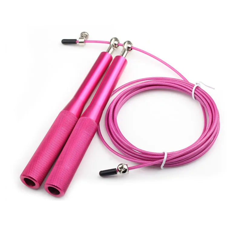 Nuevas cuerdas de saltar para fitness, crossfit, alambre de acero pesado, cuerda de saltar de velocidad para boxeo, MMA, equipo de entrenamiento, gimnasio, ejercicio, cuerda de saltar.