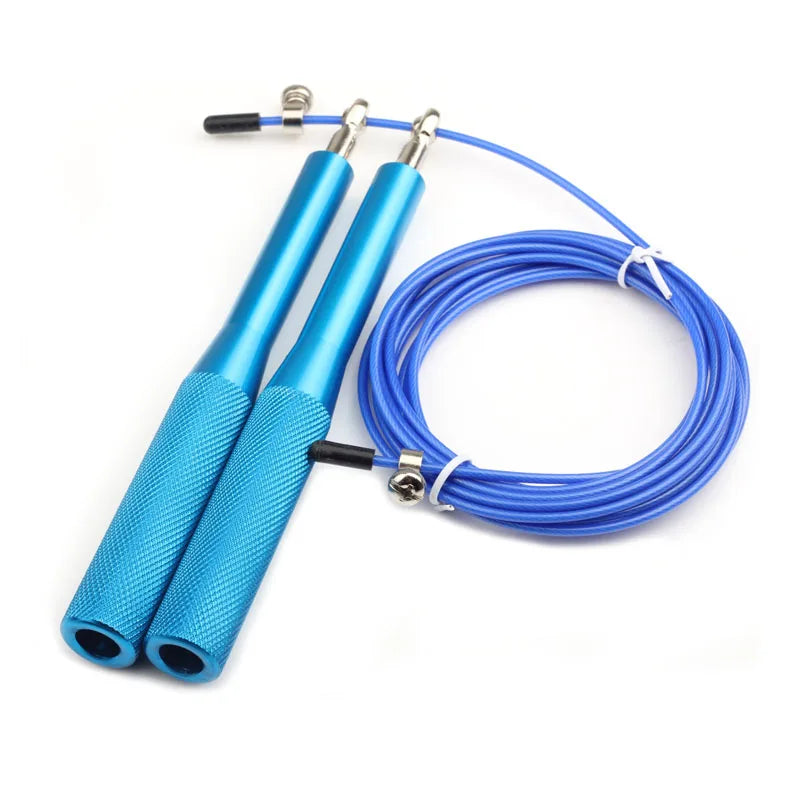 Nuevas cuerdas de saltar para fitness, crossfit, alambre de acero pesado, cuerda de saltar de velocidad para boxeo, MMA, equipo de entrenamiento, gimnasio, ejercicio, cuerda de saltar.