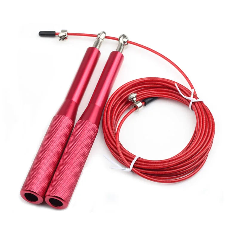 Nuevas cuerdas de saltar para fitness, crossfit, alambre de acero pesado, cuerda de saltar de velocidad para boxeo, MMA, equipo de entrenamiento, gimnasio, ejercicio, cuerda de saltar.