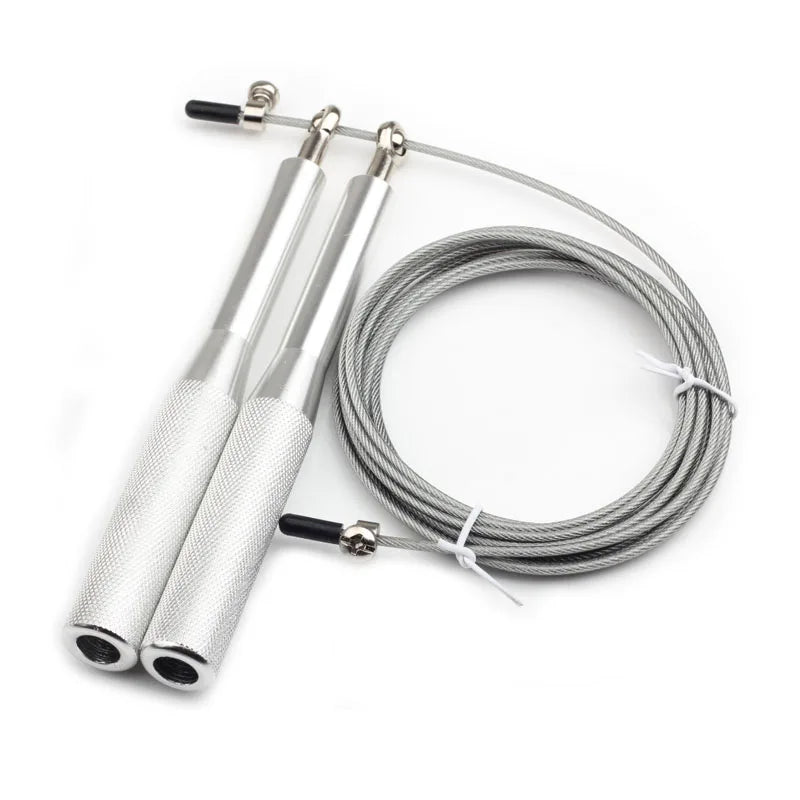 Nuevas cuerdas de saltar para fitness, crossfit, alambre de acero pesado, cuerda de saltar de velocidad para boxeo, MMA, equipo de entrenamiento, gimnasio, ejercicio, cuerda de saltar.