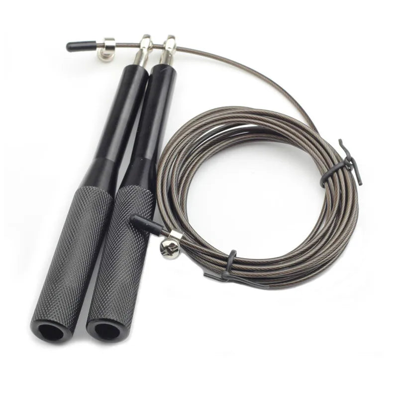Nuevas cuerdas de saltar para fitness, crossfit, alambre de acero pesado, cuerda de saltar de velocidad para boxeo, MMA, equipo de entrenamiento, gimnasio, ejercicio, cuerda de saltar.