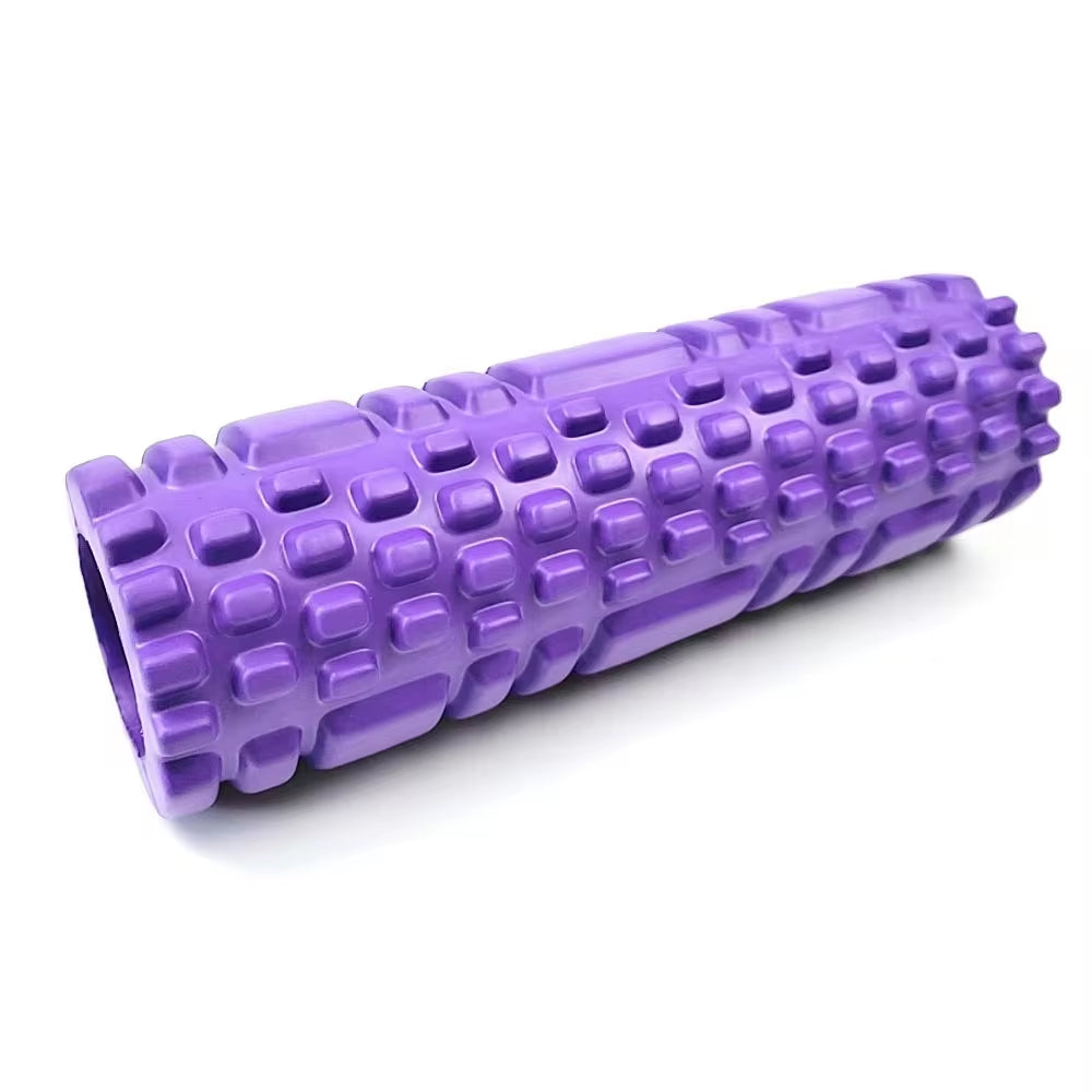 Rodillo de espuma para yoga, columna de 26 cm para gimnasio, fitness, pilates, masaje de espalda, equipo de fitness para el hogar